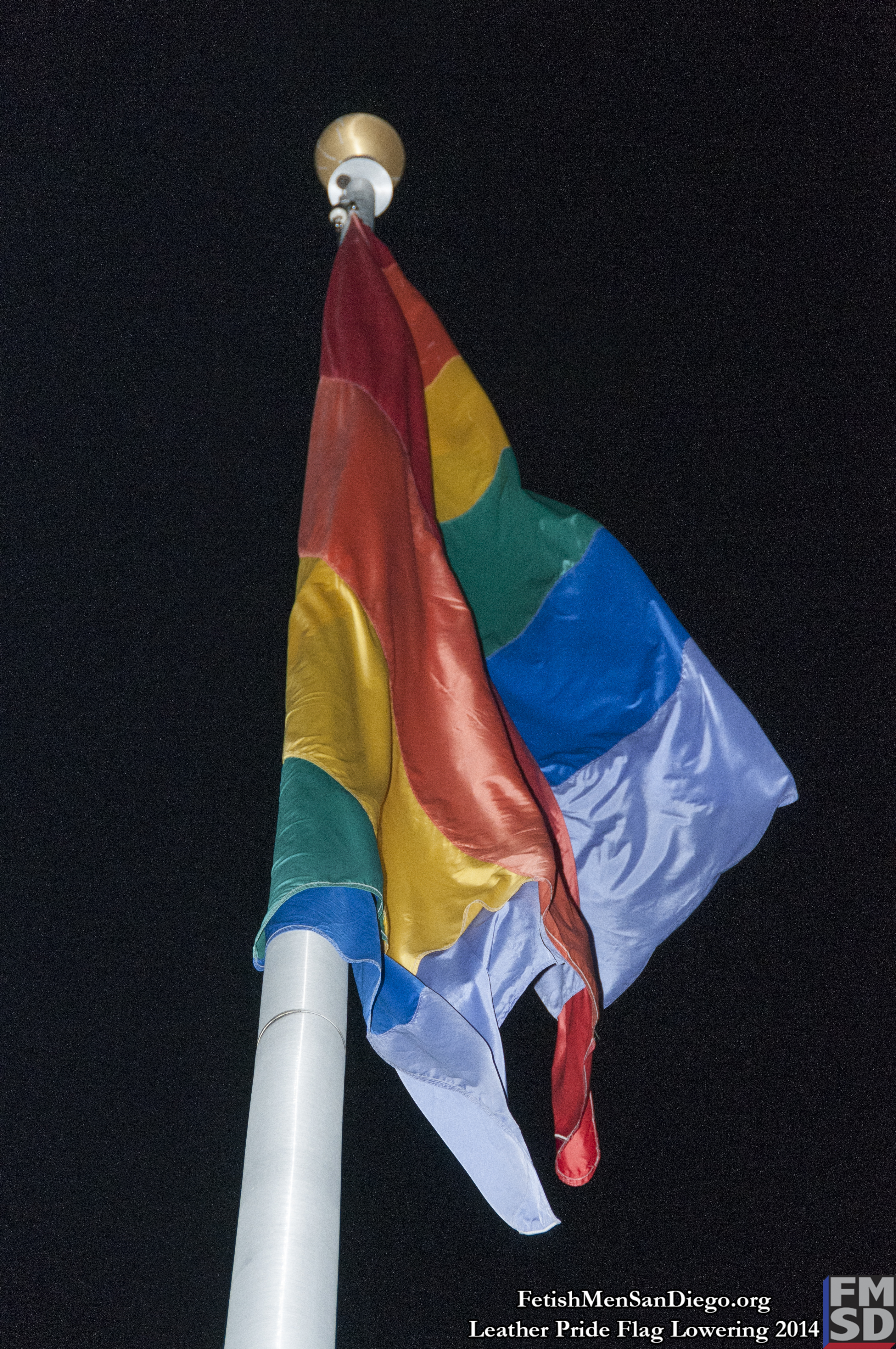 FMSD - Leather Pride Flag Lowering 2014 - DSC_5021.jpg